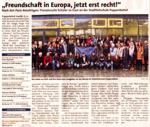 Artikel über unser Erasmus+ Projekt
